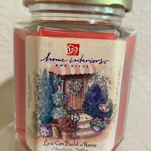 Candle & capper by Home Interiors